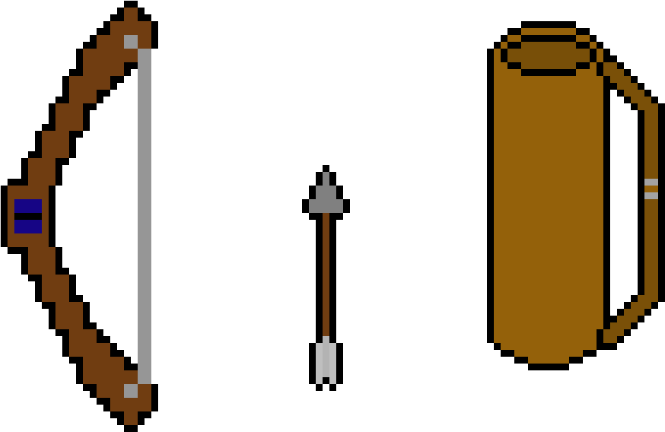 Bow, Arrow, Quiver Legend Of Panda - Bow Arrow Png Pixel (1180x700)