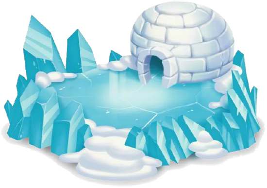 Pure Ice Habitat - Antiguo Habitat Hielo En Dragon City (550x387)