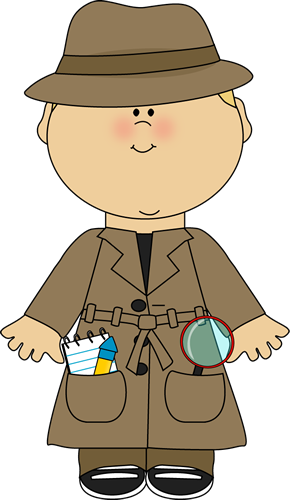 Clipart Stylist Design Ideas Detective Clipart Clip - Boy Detective Clipart (290x500)