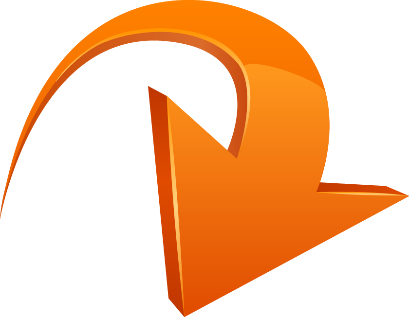 Curve Arrow Clip Art - Curve Arrow Clip Art (840x652)