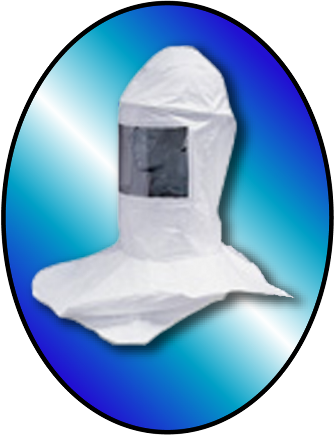 White Mask In Oval - Allegro Deluxe Tyvek Double Bib Hard Hat Hood 8078 (910x1024)