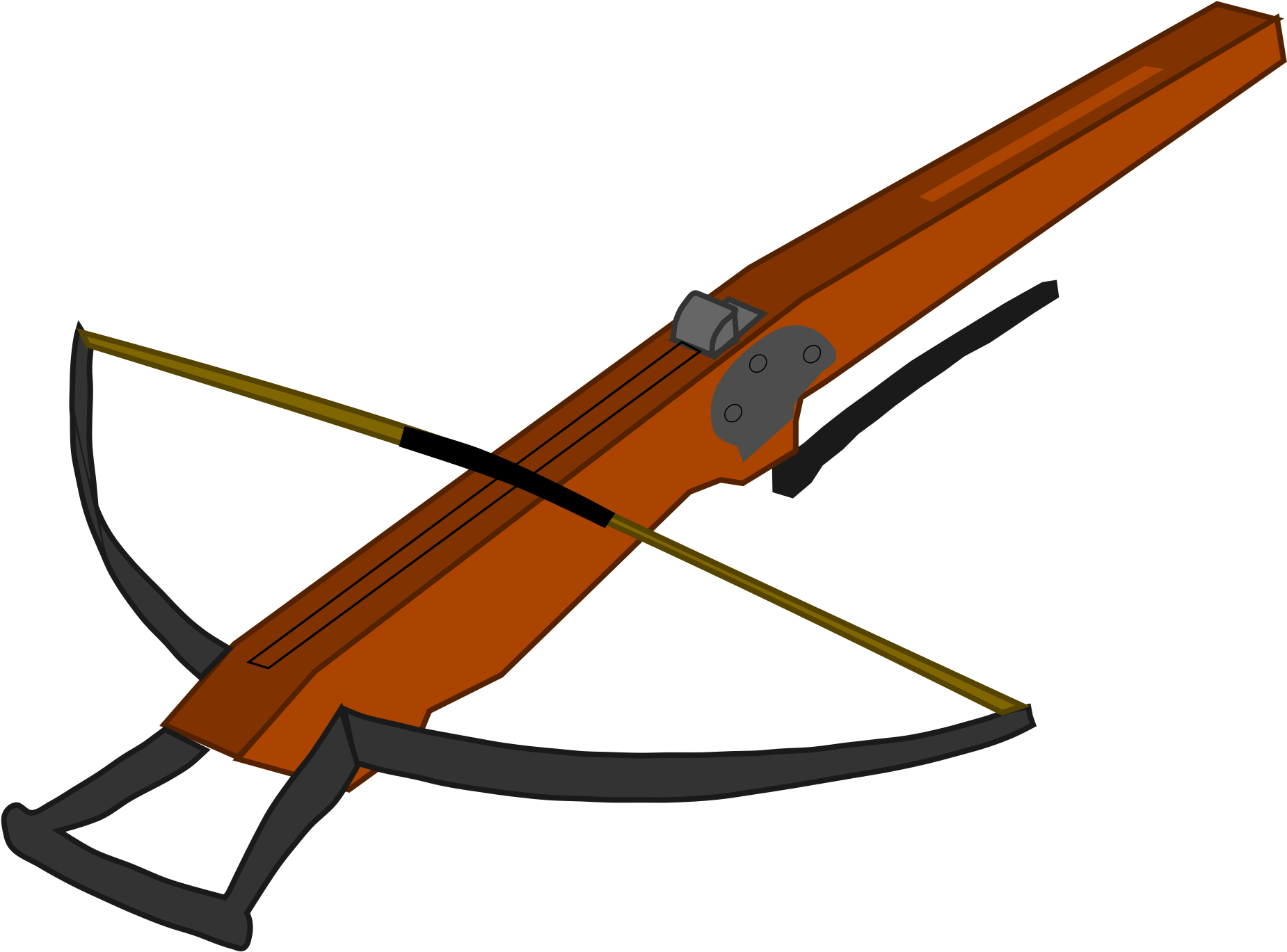 Archery Clipart Crossbow - Clip Art Cross Bow (2400x2400)