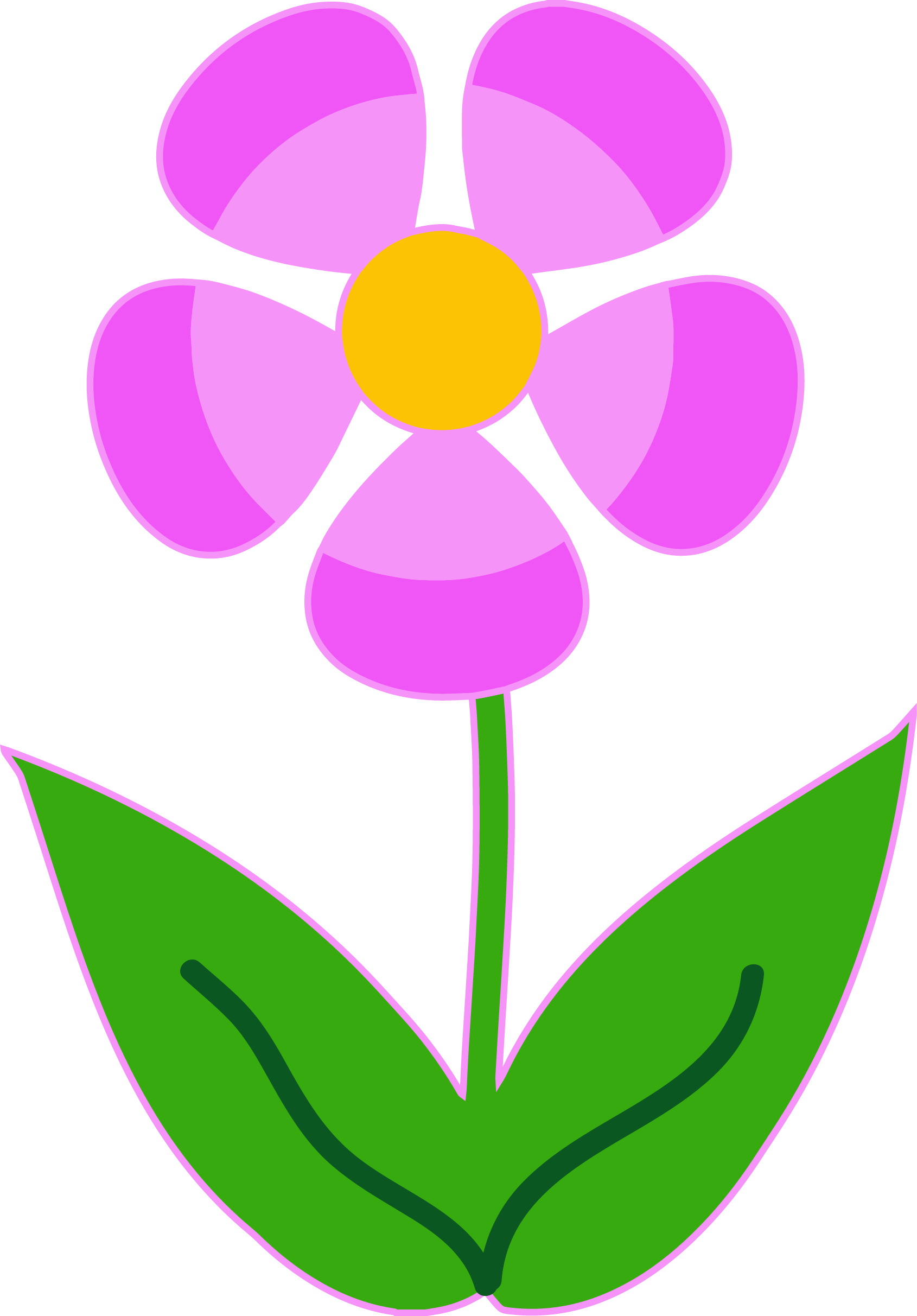 Clipart Of Flower Clipart Png - Flower (1690x2425)