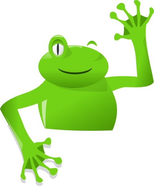 Tree Frog Clipart Goodbye - Tea Cup Clip Art (498x600)