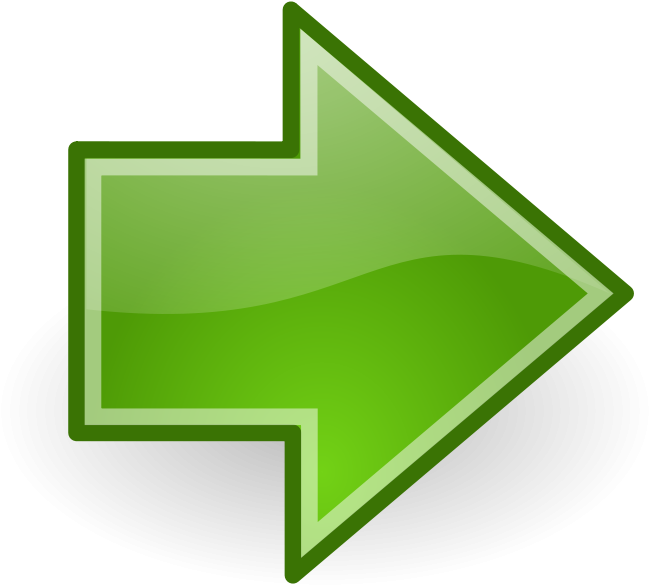 Free Tango Go Next - Right Arrow Green Png (800x800)