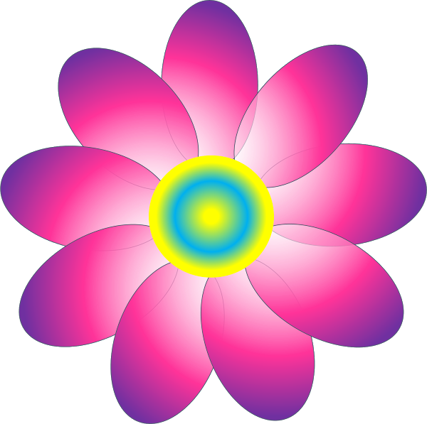 Flowers Clipart - Clip Art (600x597)