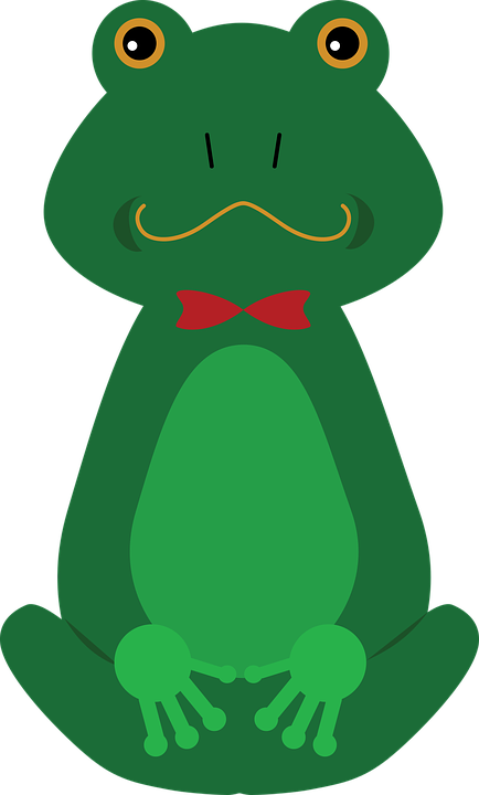 Cartoon Frogs Clipart 20, Buy Clip Art - Green Children Of Woolpit (434x720)