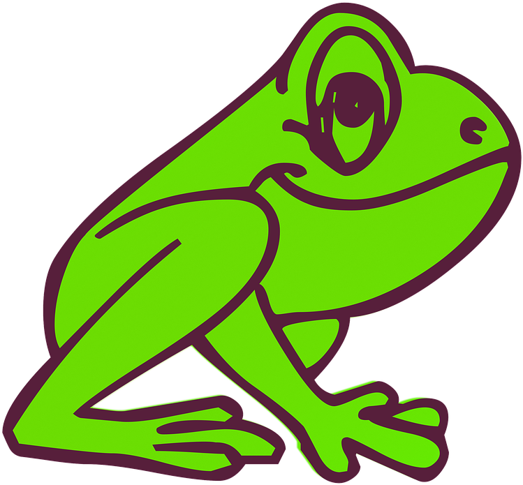 Cute Cartoon Frogs 21, - Gambar Kartun Kodok (774x720)