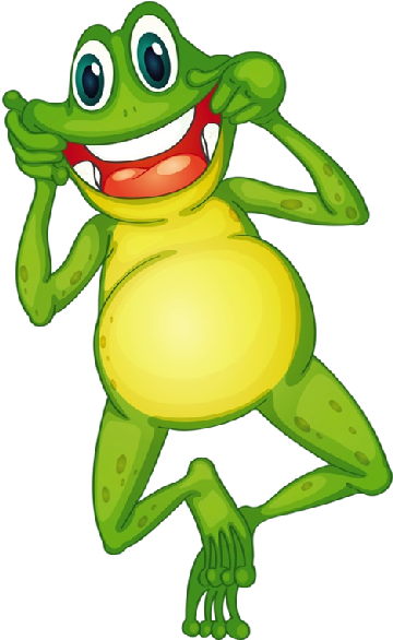 Funny Frog Cartoon Animal Clip Art Images - Crazy Frog Clip Art (600x600)