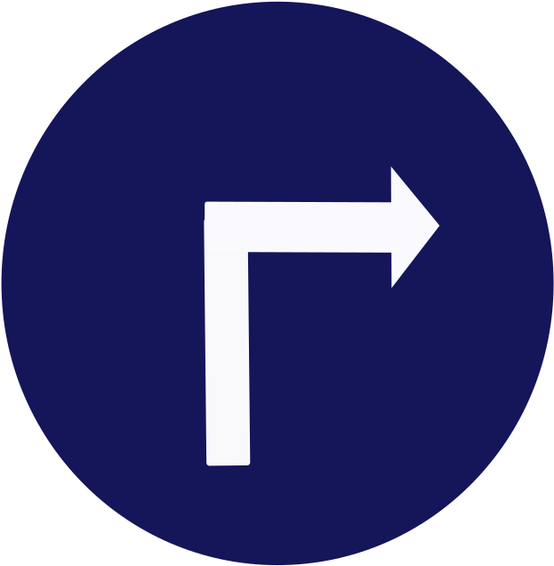 Computer Icons Clip Art - Turn Right Sign Clipart (2400x3394)