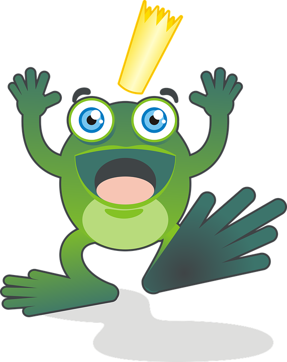 Pictures Of Cartoon Frogs 28, - Ranas Con Corona Png (571x720)