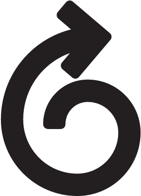 Spiral Arrow Vector - Espiral Con Flecha Png (400x400)