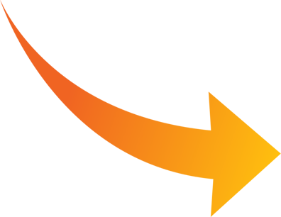 Arrow Down Png24 - Orange Curve Arrow Png (396x306)