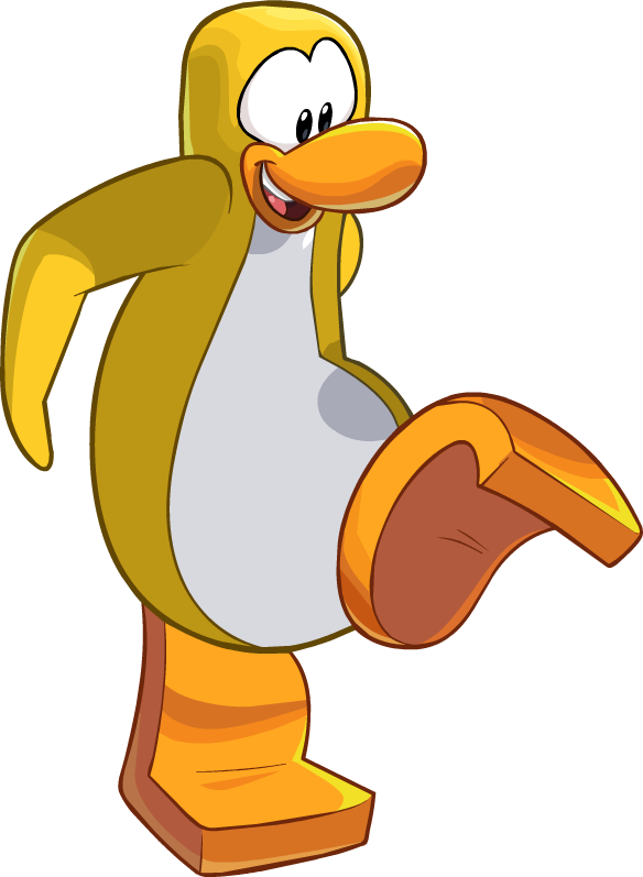 Club Penguin Penguins - Club Penguin Cut Outs (584x797)