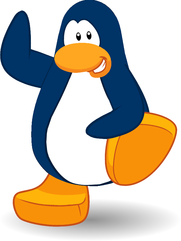Club Penguin Island Little Penguin - Club Penguin Blue Penguin (621x827)