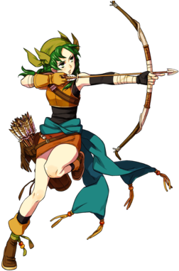 Full Attack Rebecca Wildflower - Fire Emblem Heroes Rebecca (340x388)