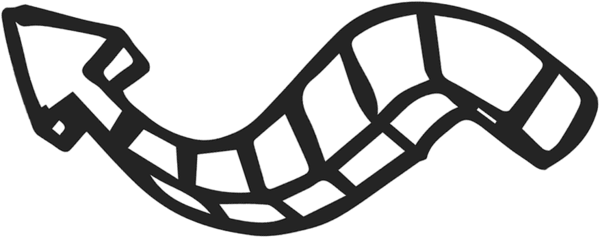 Arrow In 3d Rubber Stamp - Arrow In 3d Rubber Stamp (877x348)