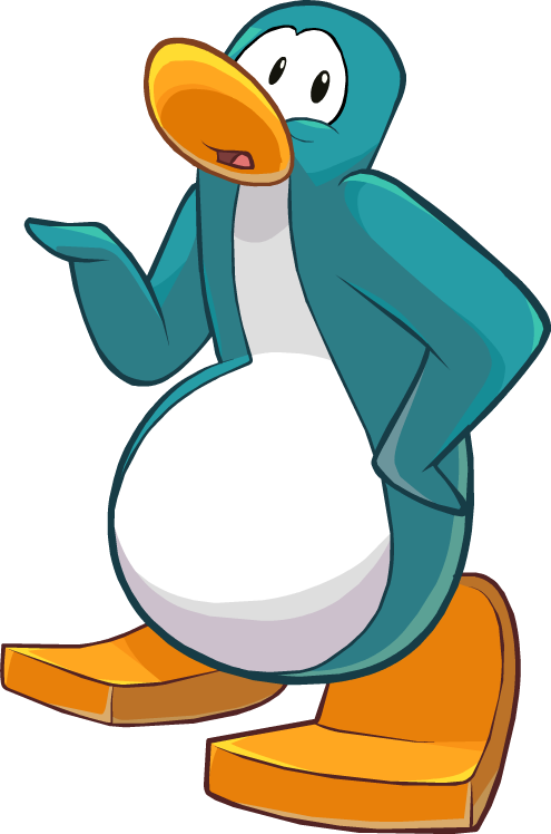 8 Jan - Club Penguin Penguin Cutouts (495x748)