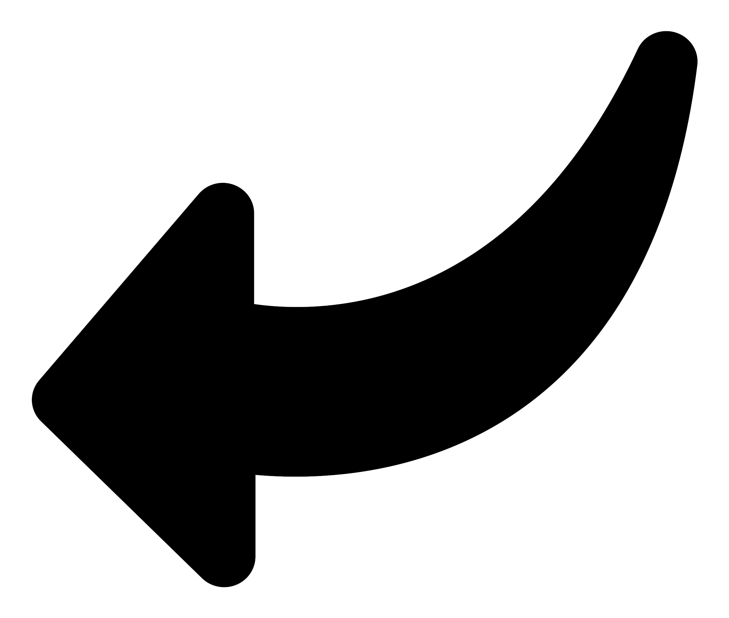 Big Image - Arrow Pointing Left (2400x2400)