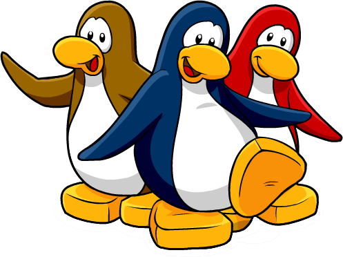This Site Is Dedicated In Providing The Best Club Penguin - Club Penguin Penguin Template (497x372)