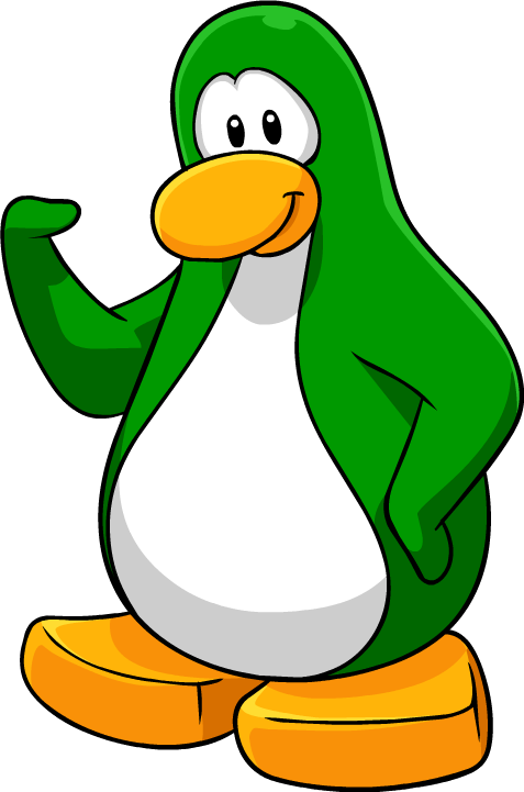 Penguin1524 - Club Penguin Penguin Cutouts (477x721)