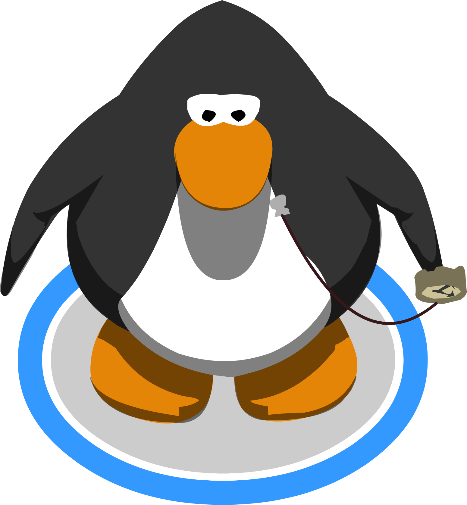 Normal Penguin112233 - Club Penguin Penguin In Game (1550x1677)