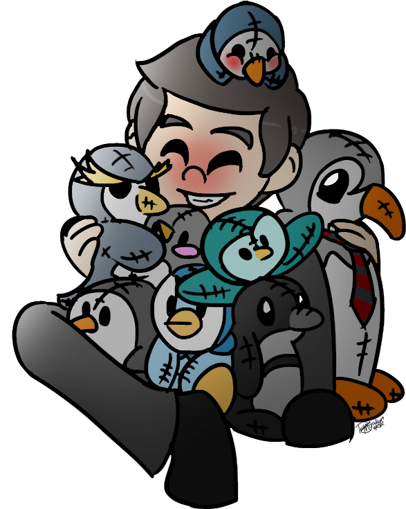 Baby Penguins Are Cute, Kurt - Cartoon (602x747)