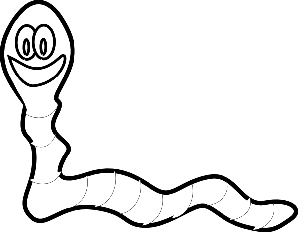 Worm Coloring Pages (924x720)