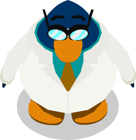 Aunt Arctic's Hat - Gary Club Penguin In Game (458x471)