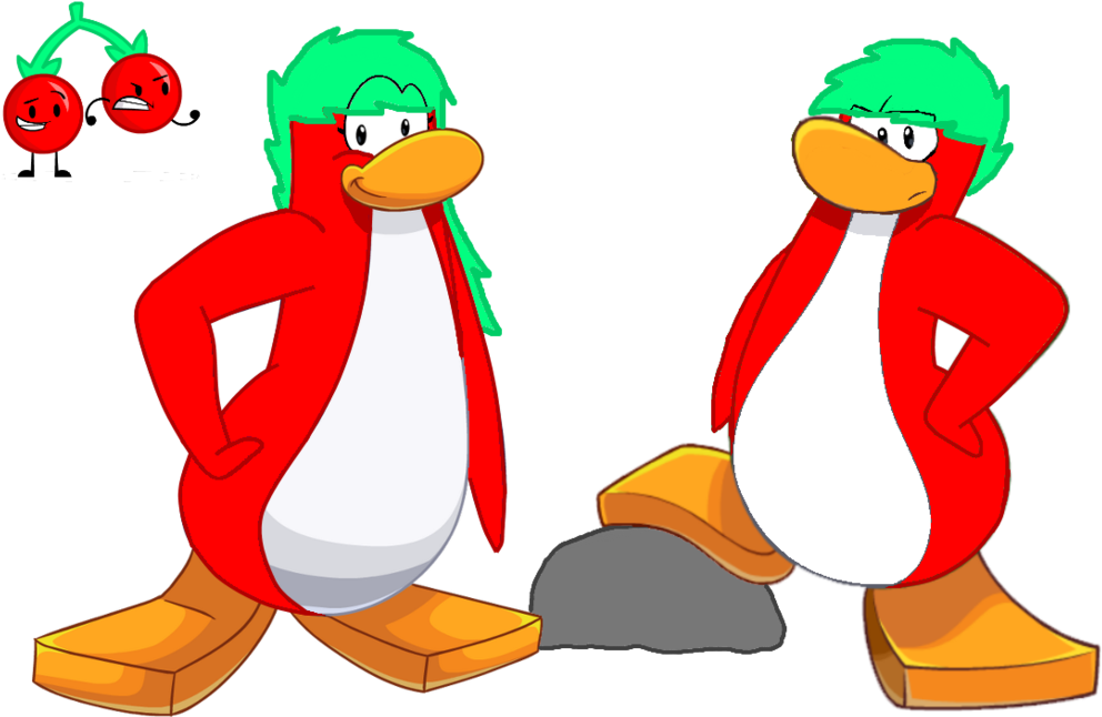 Club Penguin, Cherry By Cadenfeather - Club Penguin Bfdi (1024x657)