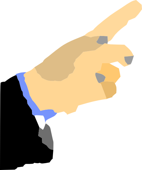 Pointing Finger Gif Png (498x595)
