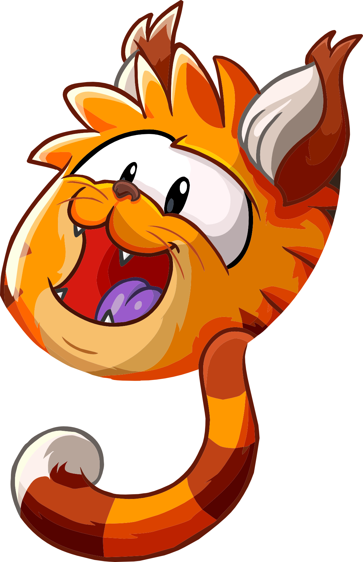 Crzypengu In Club Penguin Cheats - Penguin Club Puffles Cat (1165x1800)