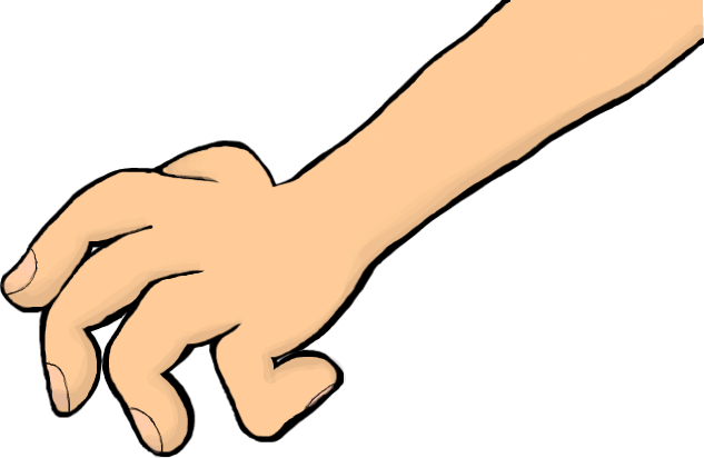 Grabbing Hand Clipart Free Clipart Images - Grabbing Clipart (633x412)