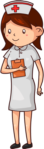 You Can Use This Cute Cartoon Nurse Clip Art On Your - Funny Registered Nurse Gifts For College Nursing Students (245x573)