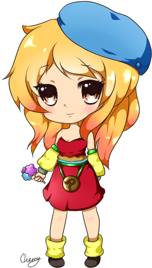 Witch Doctor Girl - Chibi Girl Doctor (500x600)