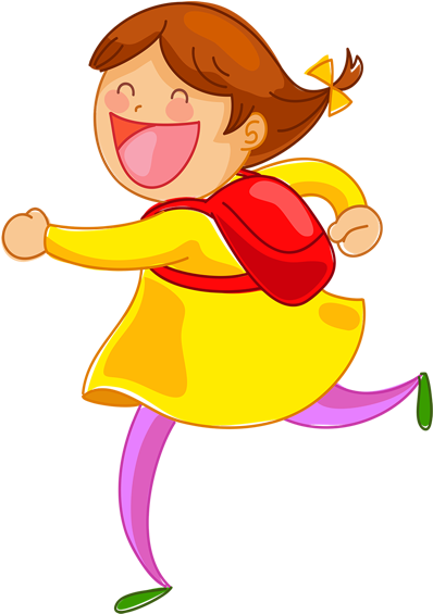 Running Child School Clip Art - Running Child School Clip Art (794x624)