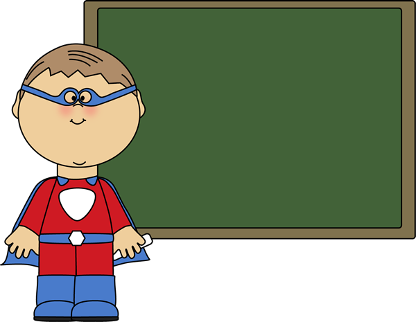 Capricious Superhero Kid Clipart Hanslodge Cliparts - Superhero Clipart School (600x465)