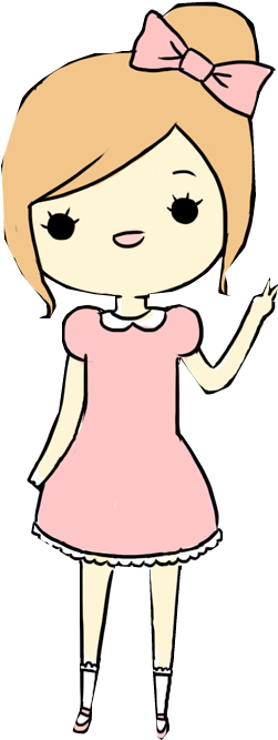 Kawaii Girl Chibi Png By Franceshoran1215 By Franceshoran1215 - Draw Easy Kawaii Girl (477x878)