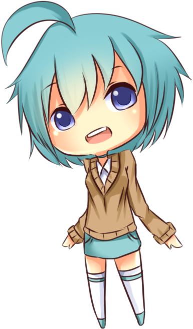 School Girl Chibi By Magianwizard - Anime Chibi School Girl (450x674)