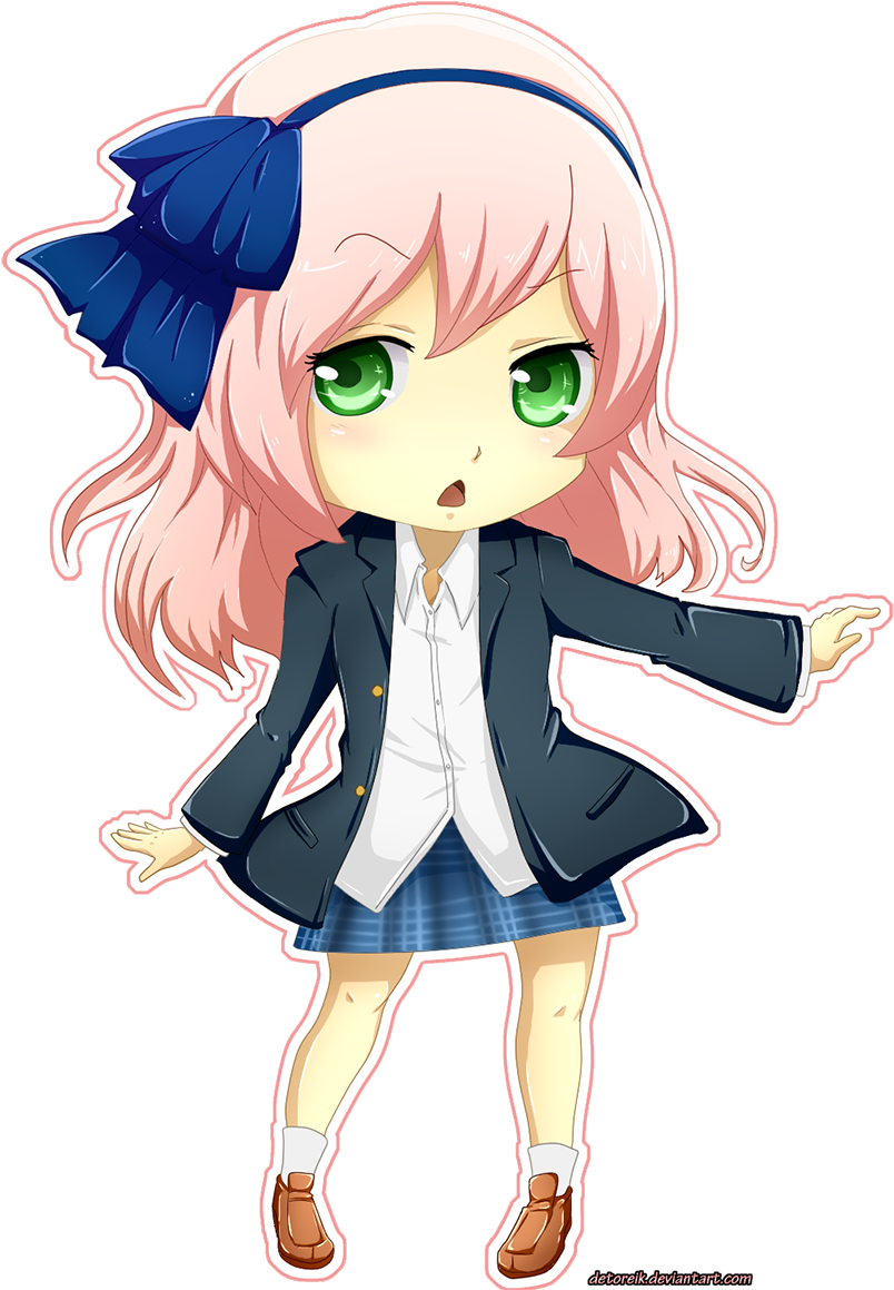 Chibi Tristina Drawn By Diana - Chibi (841x1200)