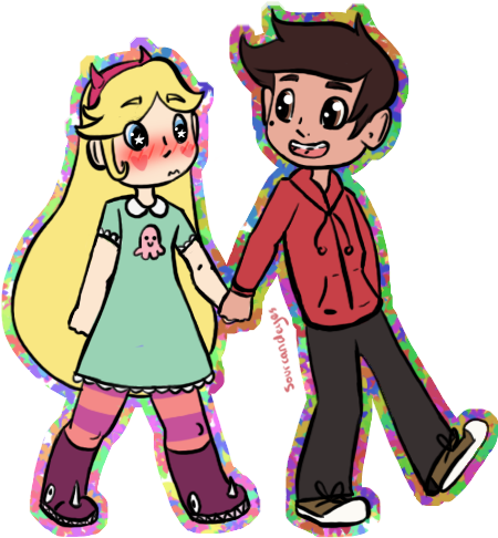 Clipart Kids Holding Hands - Butterfly (465x503)