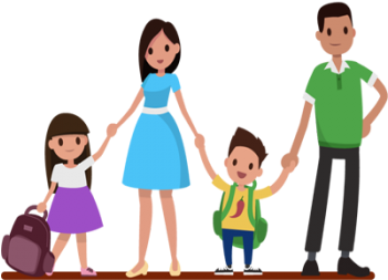 Parent App - Kids And Parents Png (350x350)