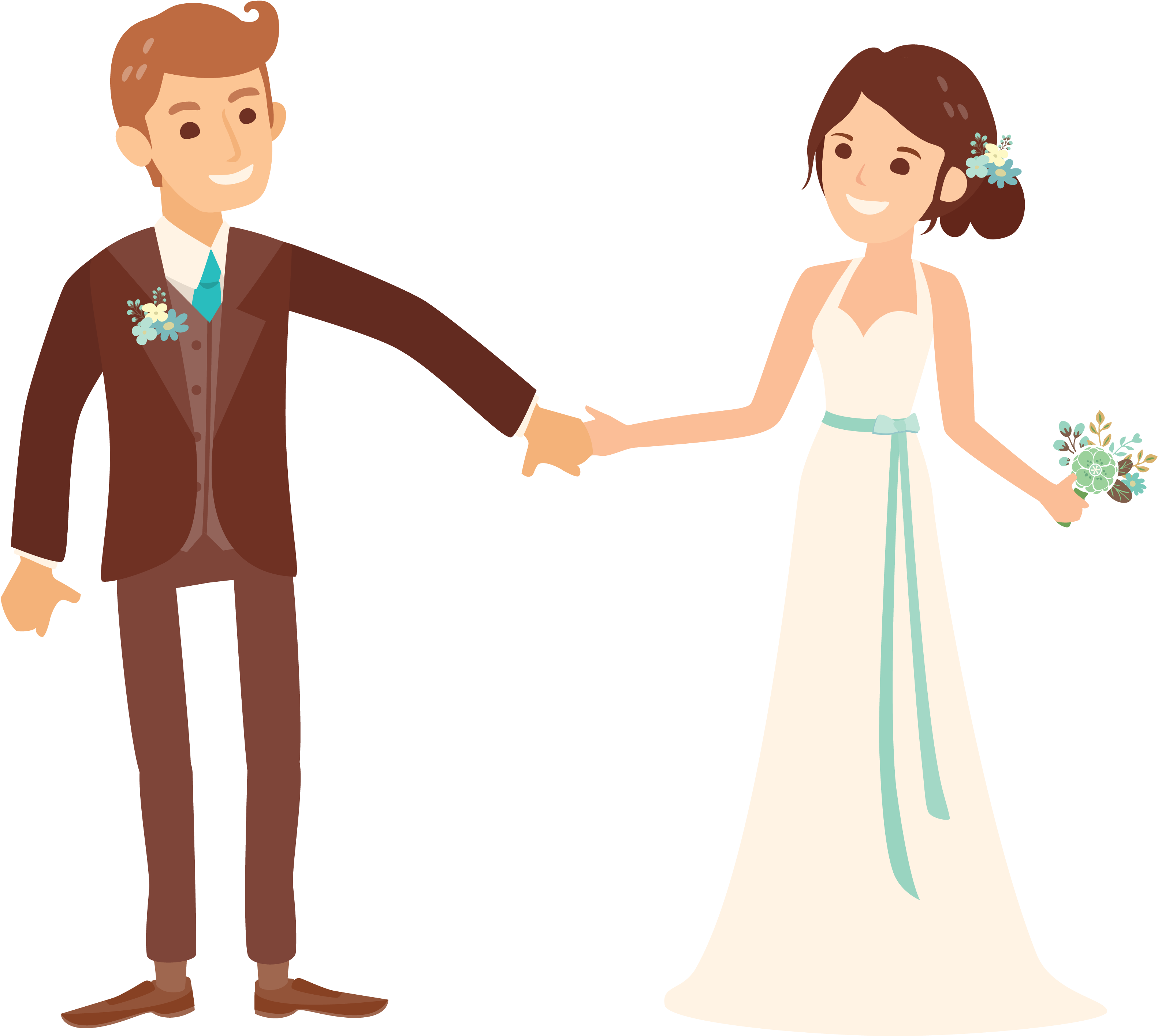 Wedding Couple Png - Birthday Wishes Poems For Wife (3179x2829)