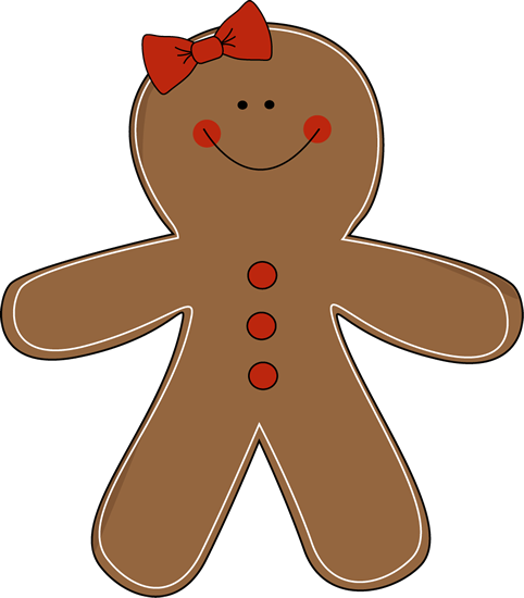 Gingerbread Boy And Girl Clipart - Gingerbread Girl Clip Art (482x550)