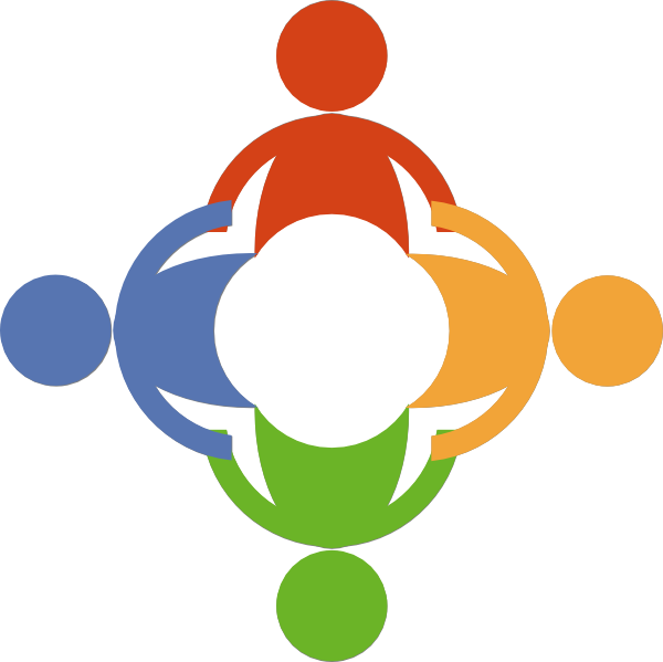 People Holding Hands Icon (600x599)