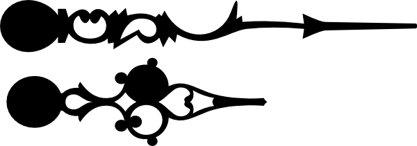 Clock Hands Clip Art At Clker - Clock Hands Clip Art (600x211)