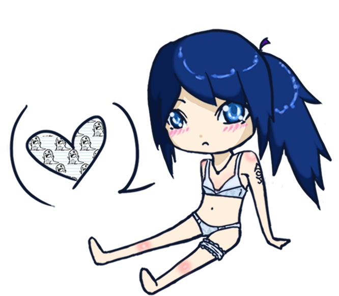 Chibi Underwear By Twilighttatsumi - Cartoon (724x600)