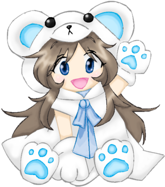 Audi Chibi Cherbear8 Color By Mscherbear On Deviantart - Chibi Polar Bear Girl (400x400)
