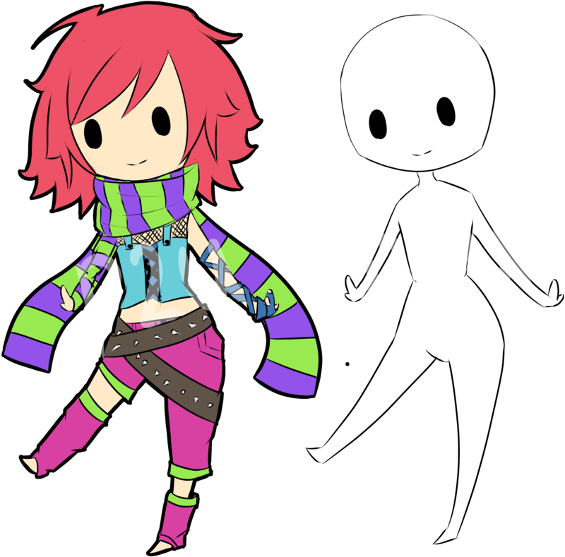 P2u Chibi Base By Clockworkemotion On Deviantart - P2u Chibi Base By Clockworkemotion On Deviantart (894x894)