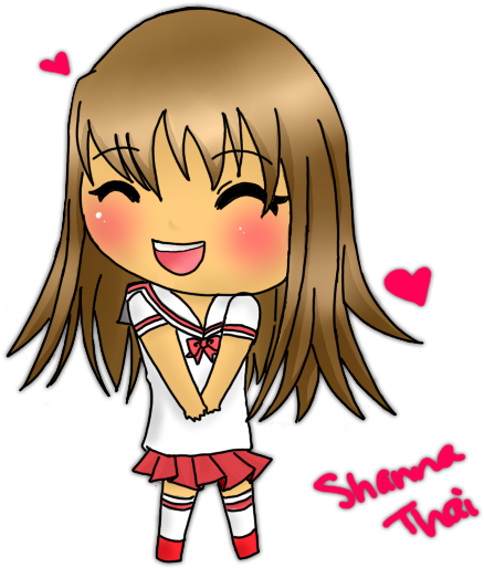Chibi School Girl By Choco-chanx3 - Chibi School Girl (485x525)